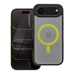 Etui na iPhone 17 AIR Neo zgodne z MagSafe żółte