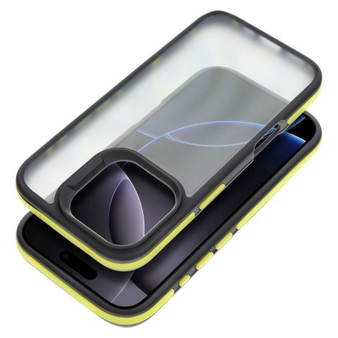 Etui na iPhone 17 AIR Neo zgodne z MagSafe żółte