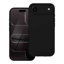 Etui na iPhone 17 AIR Silicone 2mm (camera protection) czarne