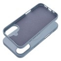 Etui na iPhone 17 AIR Silicone Mag Cover zgodne z MagSafe (big hole) jasnoniebieskie