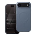 Etui na iPhone 17 AIR Silicone Mag Cover zgodne z MagSafe (big hole) jasnoniebieskie