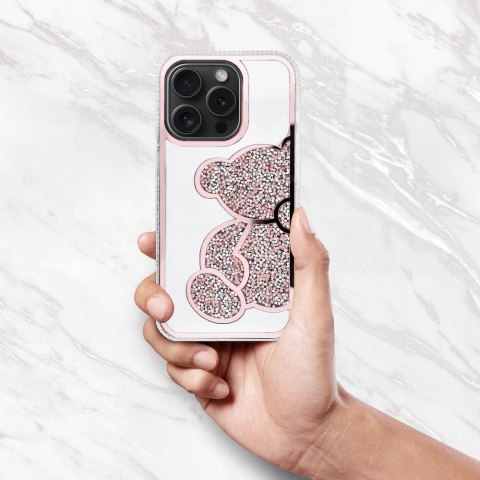 Etui na iPhone 17 AIR Teddy Bear różowe