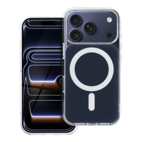 Etui na iPhone 17 Clear Fusion Mag Cover zgodne z MagSafe granatowe