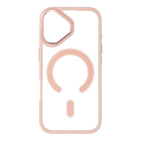 Etui na iPhone 17 Color Edge Mag Cover zgodne z MagSafe różowe