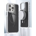 Etui na iPhone 17 Fiber zgodne z MagSafe szare