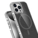 Etui na iPhone 17 Fiber zgodne z MagSafe szare