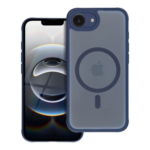 Etui na iPhone 17 Full Matte Mag Cover zgodne z MagSafe niebieskie
