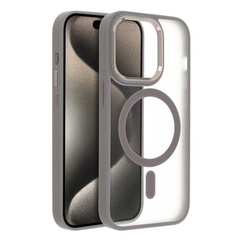 Etui na iPhone 17 Matte Mag Cover zgodne z MagSafe tytanowy