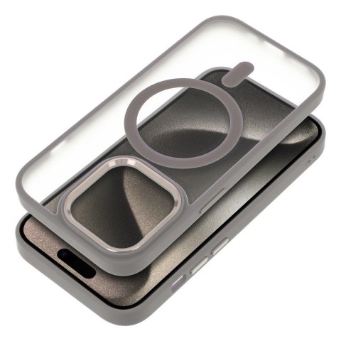 Etui na iPhone 17 Matte Mag Cover zgodne z MagSafe tytanowy