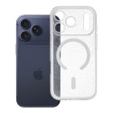 Etui na iPhone 18 Pro / 17 Pro Clear Mag Cover (Str / Camera Protection) zgodne z MagSafe transparentne glitter