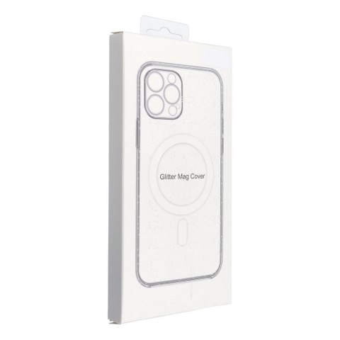Etui na iPhone 18 Pro / 17 Pro Clear Mag Cover (Str / Camera Protection) zgodne z MagSafe transparentne glitter