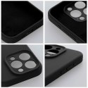 Etui na iPhone 18 Pro / 17 Pro Silicone 2mm (big hole) czarne