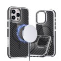 Etui na iPhone 18 Pro Max / 17 Pro Max Fiber zgodne z MagSafe czarne