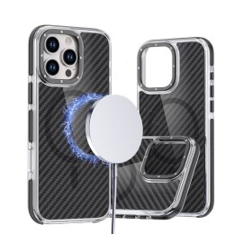 Etui na iPhone 18 Pro Max / 17 Pro Max Fiber zgodne z MagSafe czarne