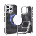 Etui na iPhone 18 Pro Max / 17 Pro Max Fiber zgodne z MagSafe szare