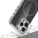Etui na iPhone 18 Pro Max / 17 Pro Max Fiber zgodne z MagSafe szare