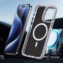 Etui na iPhone 18 Pro Max / 17 Pro Max Fiber zgodne z MagSafe szare