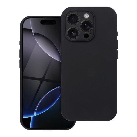 Etui na iPhone 18 Pro Max / 17 Pro Max Silicone 2mm (big hole) czarne