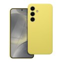 Etui na Samsung A06 5G Silicone 2mm (camera protection) zółte