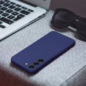 Etui na Samsung A06 5G Soft ciemnoniebieskie