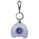 Etui na telefon portfel torebka zewstaw 3w1 Nimmy Big Eyed Pet 2.0 rabbit fioletowe