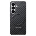 Etui Samsung Carbon Magnet Case do Samsung Galaxy S26 kompatybilne z MagSafe - szare