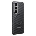 Etui Samsung Carbon Magnet Case do Samsung Galaxy S26 kompatybilne z MagSafe - szare