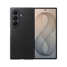 Etui Samsung Carbon Magnet Case do Samsung Galaxy Z Fold 8 Ultra kompatybilne z MagSafe + 2 szt. folii antyrefleksyjnej - czarne