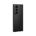 Etui Samsung Carbon Magnet Case do Samsung Galaxy Z Fold 8 Ultra kompatybilne z MagSafe + 2 szt. folii antyrefleksyjnej - czarne