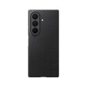 Etui Samsung Carbon Magnet Case do Samsung Galaxy Z Fold 8 Ultra kompatybilne z MagSafe + 2 szt. folii antyrefleksyjnej - czarne
