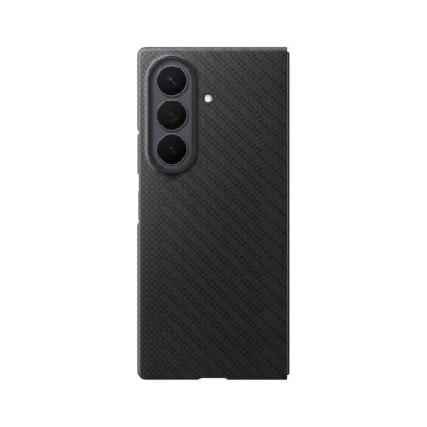 Etui Samsung Carbon Magnet Case do Samsung Galaxy Z Fold 8 Ultra kompatybilne z MagSafe + 2 szt. folii antyrefleksyjnej - czarne