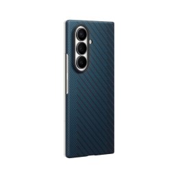 Etui Samsung Carbon Magnet Case do Samsung Galaxy Z Fold 8 Ultra kompatybilne z MagSafe + 2 szt. folii antyrefleksyjnej - granat