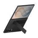 Etui Samsung Carbon Standing Case EF-XF971SBE na Samsung Galaxy Z Fold 8 z podstawką + 2 szt. folii antyrefleksyjnej - czarne