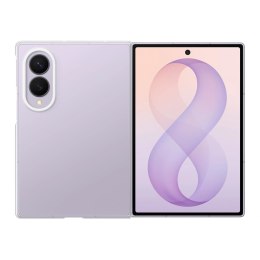 Etui Samsung Clear Case na Samsung Galaxy Z Fold 8 0.8 mm + 2 szt. folii antyrefleksyjnej - przezroczyste