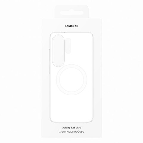 Etui Samsung Clear Magnet Case na Samsung Galaxy S26 Ultra kompatybilne z MagSafe - przezroczyste