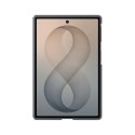 Etui Samsung Silicone Magnet Case do Samsung Galaxy Z Fold 8 kompatybilne z MagSafe + 2 szt. folii antyrefleksyjnej - czarne