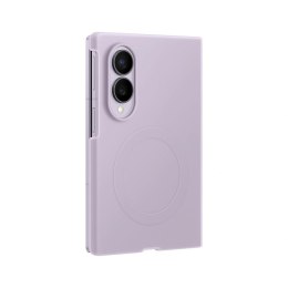 Etui Samsung Silicone Magnet Case do Samsung Galaxy Z Fold 8 kompatybilne z MagSafe + 2 szt. folii antyrefleksyjnej - fioletowe