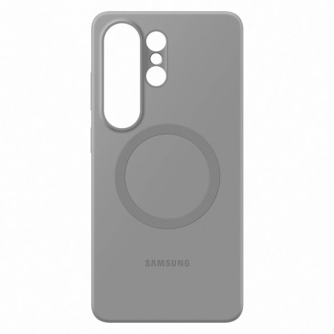 Etui Samsung Silicone Magnet Case na Samsung Galaxy S26 Ultra kompatybilne z MagSafe - szare