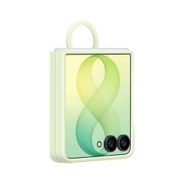 Etui Samsung Silicone Ring Magnet Cover do Samsung Galaxy Z Flip 8 z pierścieniem kompatybilne z MagSafe - zielone