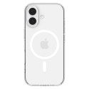 Etui Spigen Liquid Crystal MagSafe na iPhone 17- przezroczysto-białe