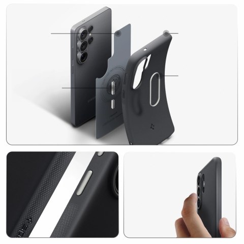Etui Spigen Nano Pop Mag MagSafe na Samsung Galaxy S26 Ultra - czarne