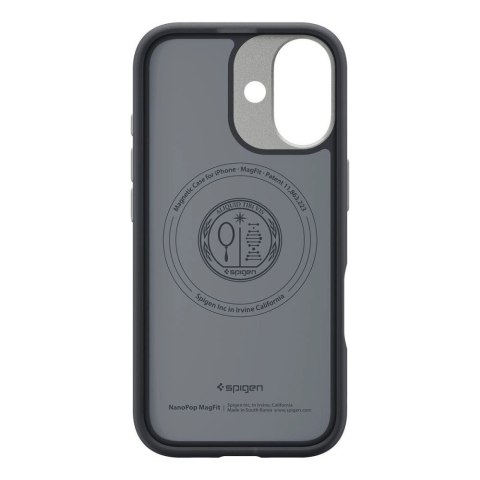 Etui Spigen Nano Pop MagSafe na iPhone 17 - czarne