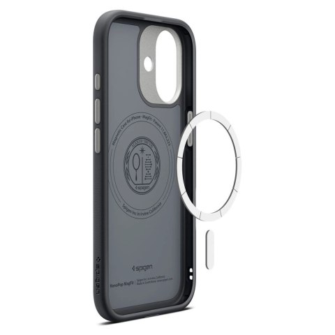 Etui Spigen Nano Pop MagSafe na iPhone 17 - czarne