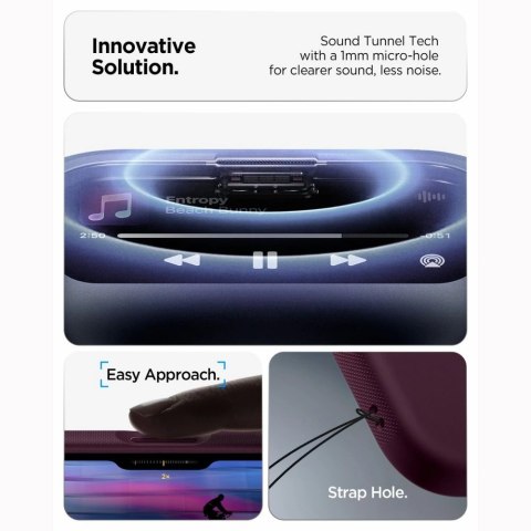 Etui Spigen Nano Pop MagSafe na iPhone 18 Pro Max / 17 Pro Max - dark cherry