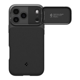 Etui Spigen Optik Armor MagSafe na iPhone 18 Pro / 17 Pro - czarne