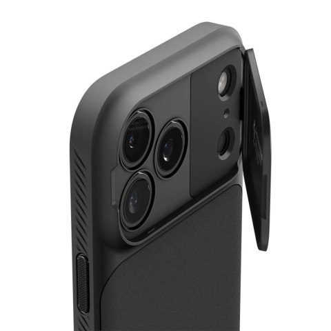 Etui Spigen Optik Armor MagSafe na iPhone 18 Pro Max / 17 Pro Max - czarne