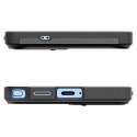 Etui Spigen Optik Armor na Samsung Galaxy S25 Ultra - czarne