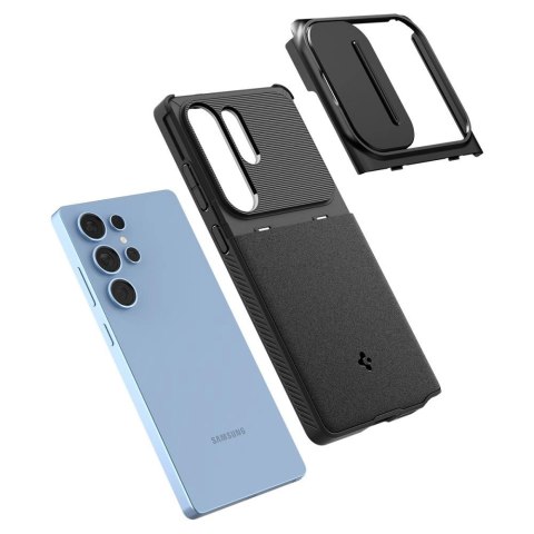 Etui Spigen Optik Armor na Samsung Galaxy S25 Ultra - czarne