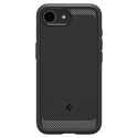 Etui Spigen Rugged Armor MagSafe na iPhone 16e / 17e- czarne