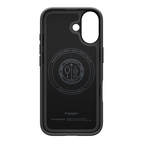 Etui Spigen Thin Fit MagSafe na iPhone 17 - czarne
